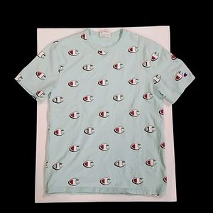 Men's Medium Champion Shirt (Mint colored)